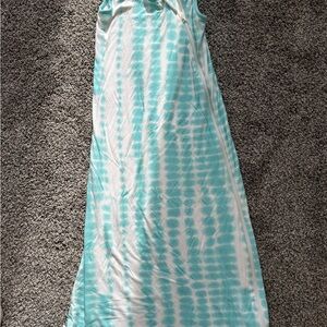 Blue and White Tie-Dye Kyte sleep sack